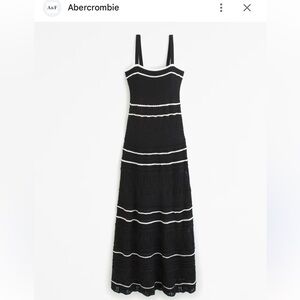 Abercrombie & Fitch Black and White Women's Dress